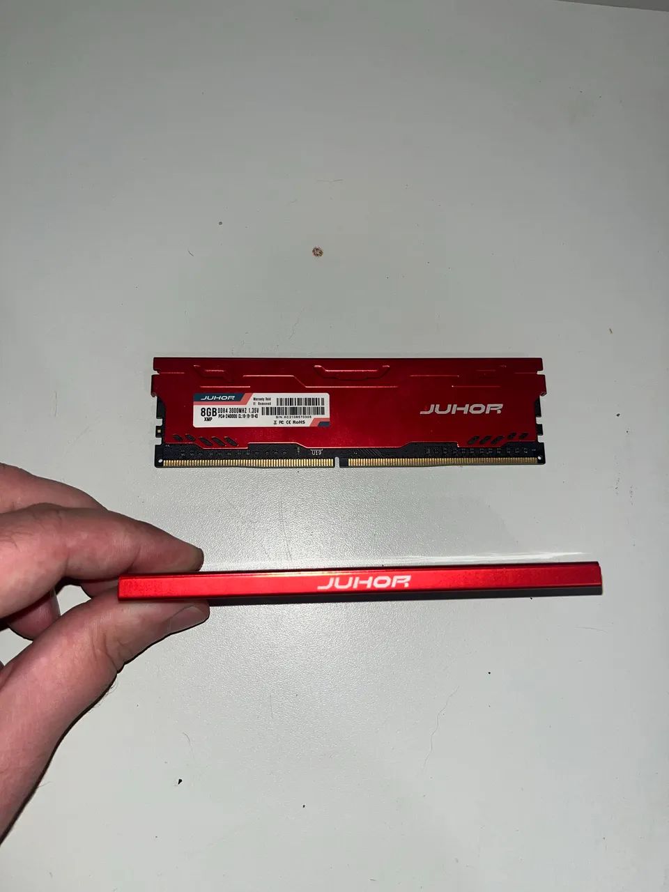 DOIS PENTES DE MEMÓRIA RAM 8gb DDR4