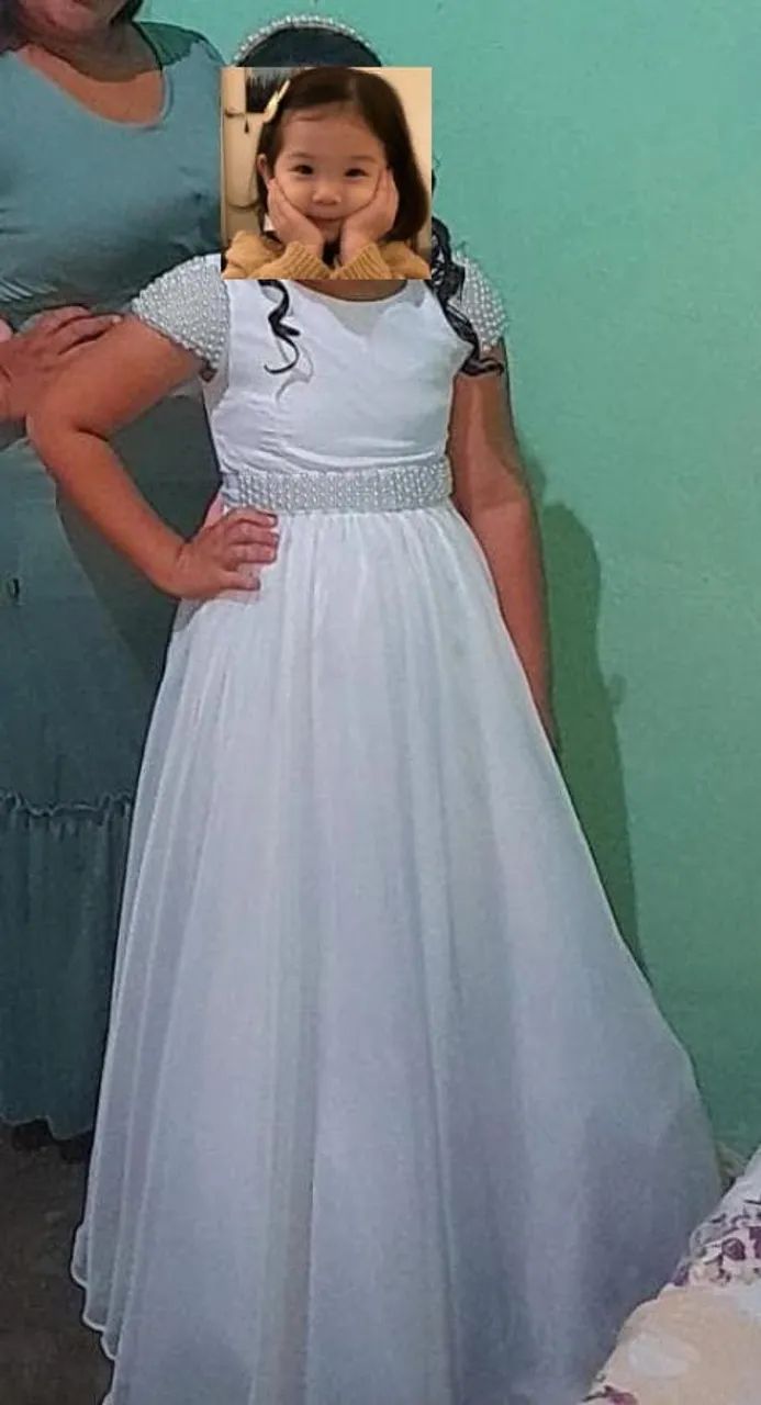 Vestido para batizado, casamento, eucaristia 