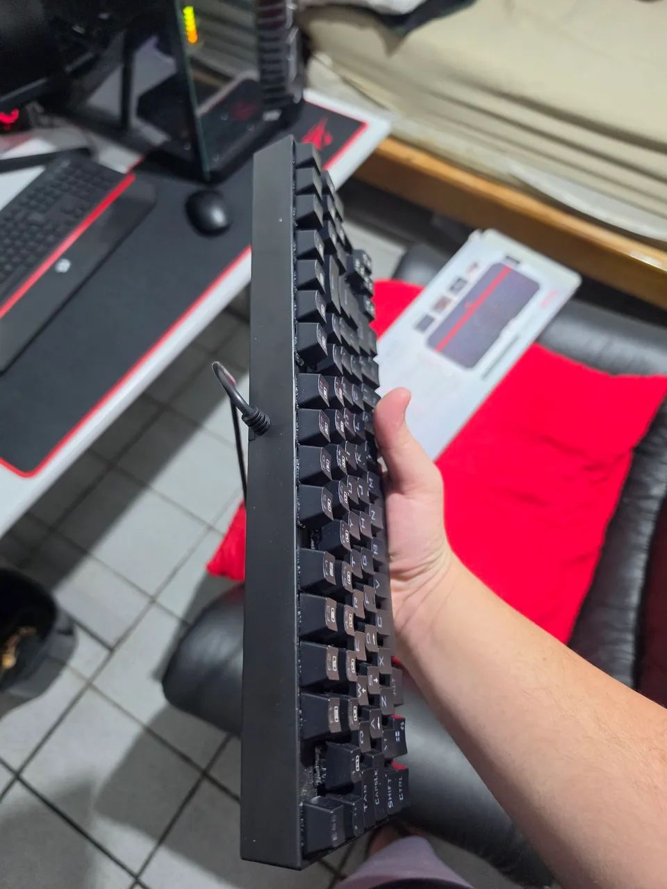 Teclado red Dragom kumara - Foto 4