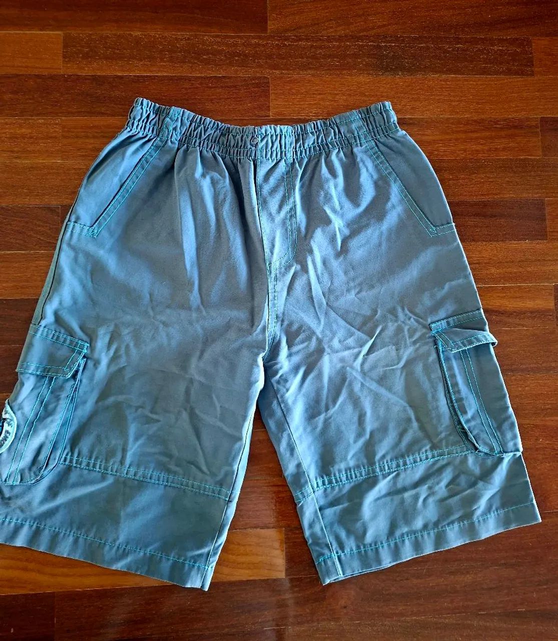 SHORT CINZA TAM 8