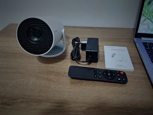 Projetor Smart HY300 Pro 4K Wi-Fi 6 Bluetooth | Cinema em Casa Portátil - Foto 4