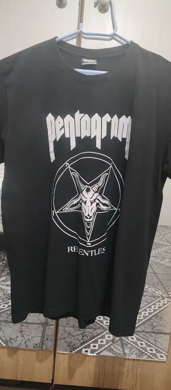 Camisa banda pentagram