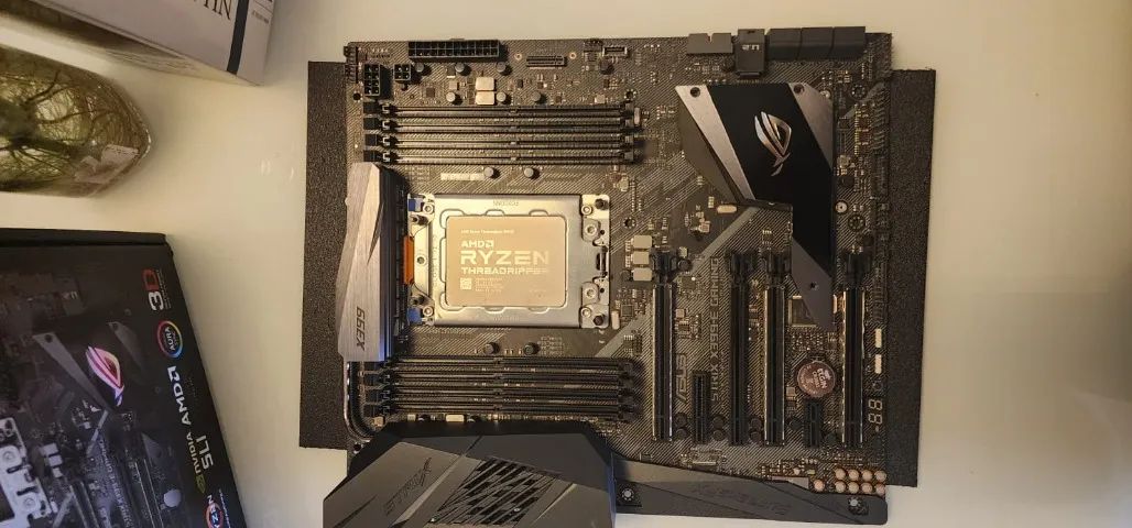 Kit Threadripper 2950x com Rog Strix X399-e Gaming - Foto 2