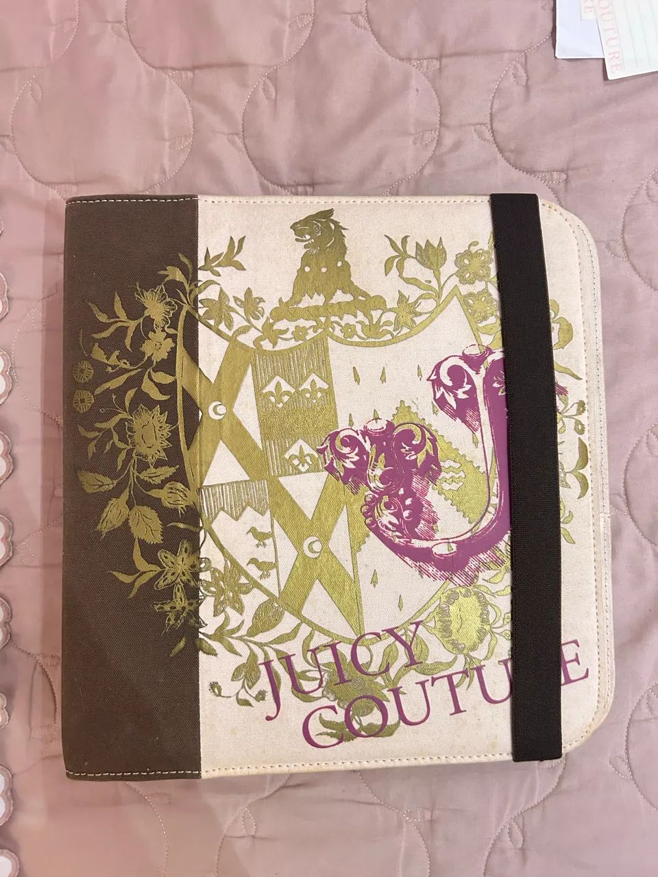 Fichário juicy couture