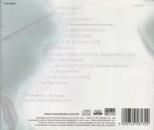 Raro - Jose Augusto - Prisioneiro CD Original colecionador - Foto 2