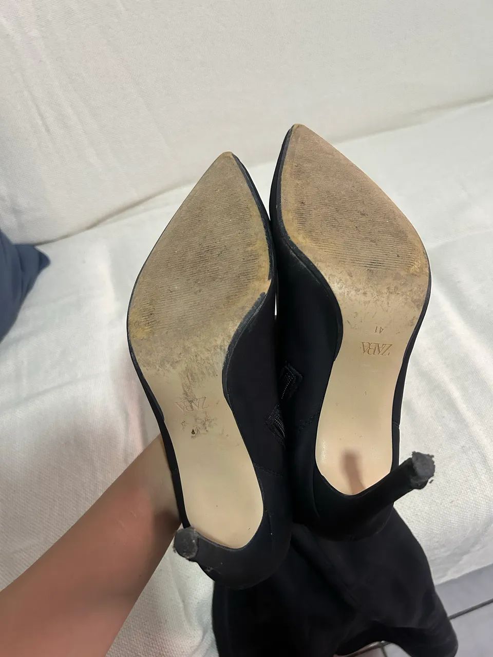 Bota cano longo Zara - Foto 3