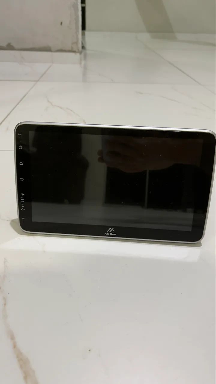 Multimídia Android 10,1 polegadas 1 din Carplay 2 Ram 32gb Wifi.