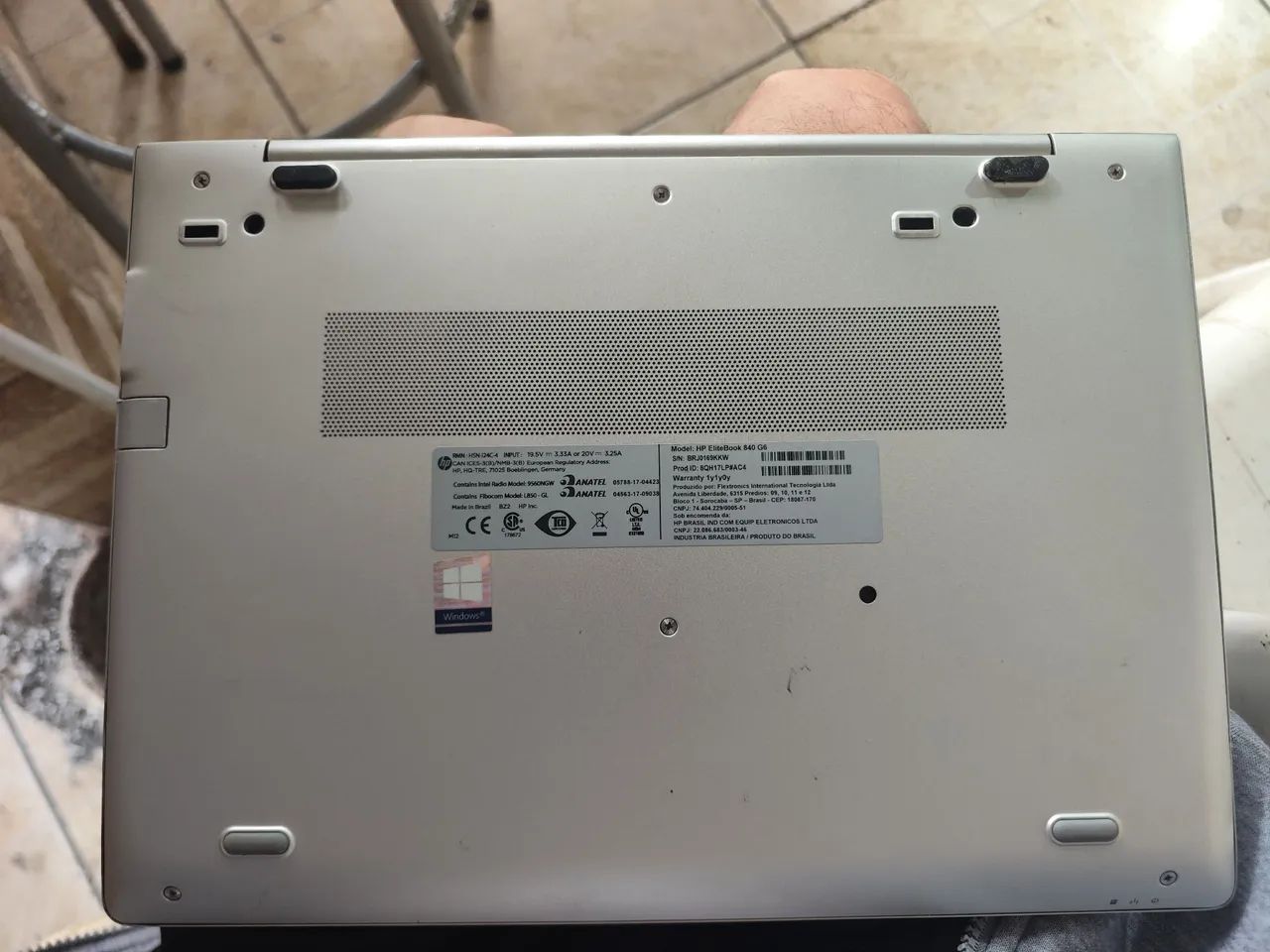 Notebook HP Elitebook g6 840