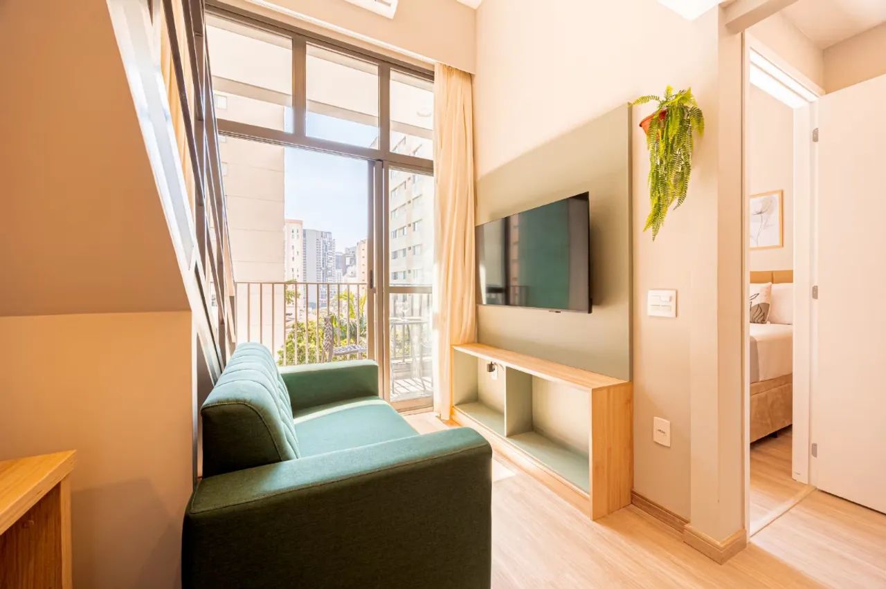 Studio para venda em Santo Amaro com 1 quarto, sendo 1 suíte, 53m² - Foto 5