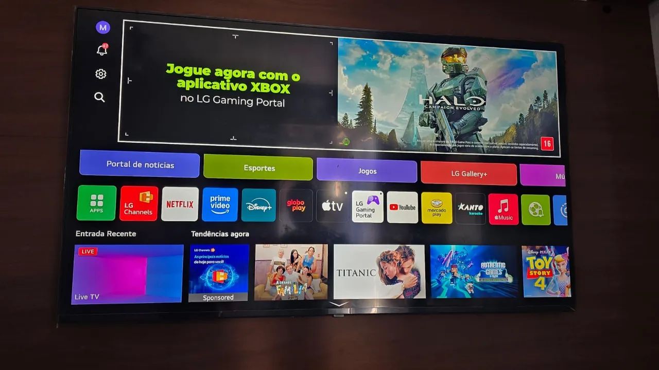 Tv LG 50 polegadas 4k Android 10 - Foto 2