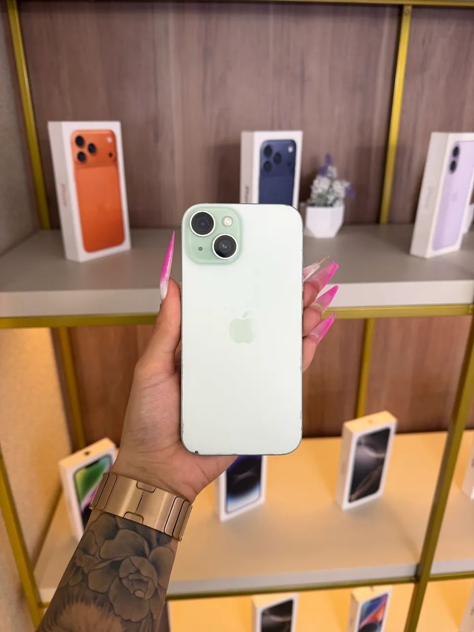 iPhone 15 256gb Verde - Foto 3