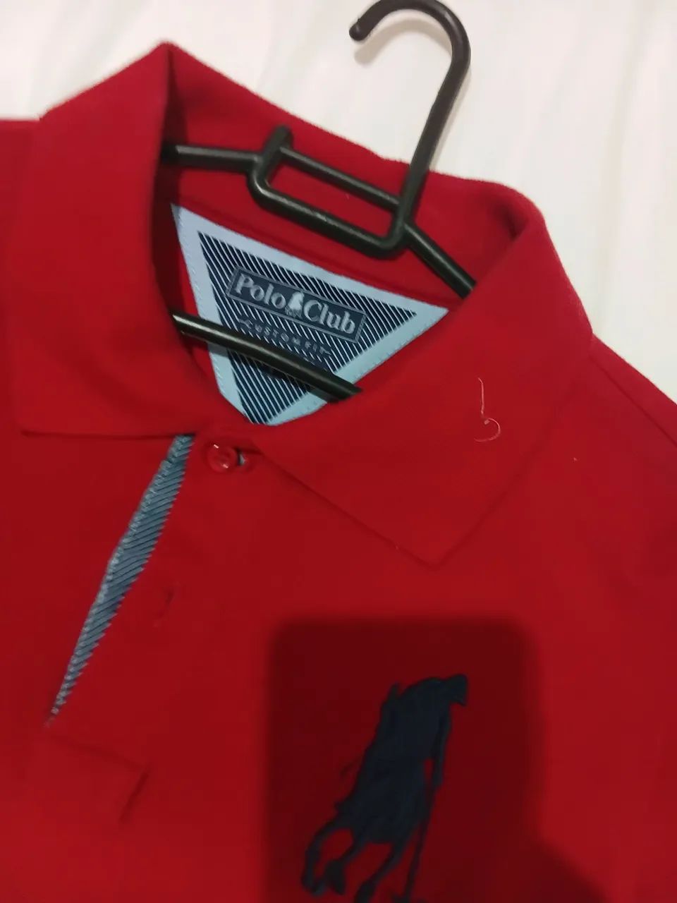 Camisa Polo vermelho 