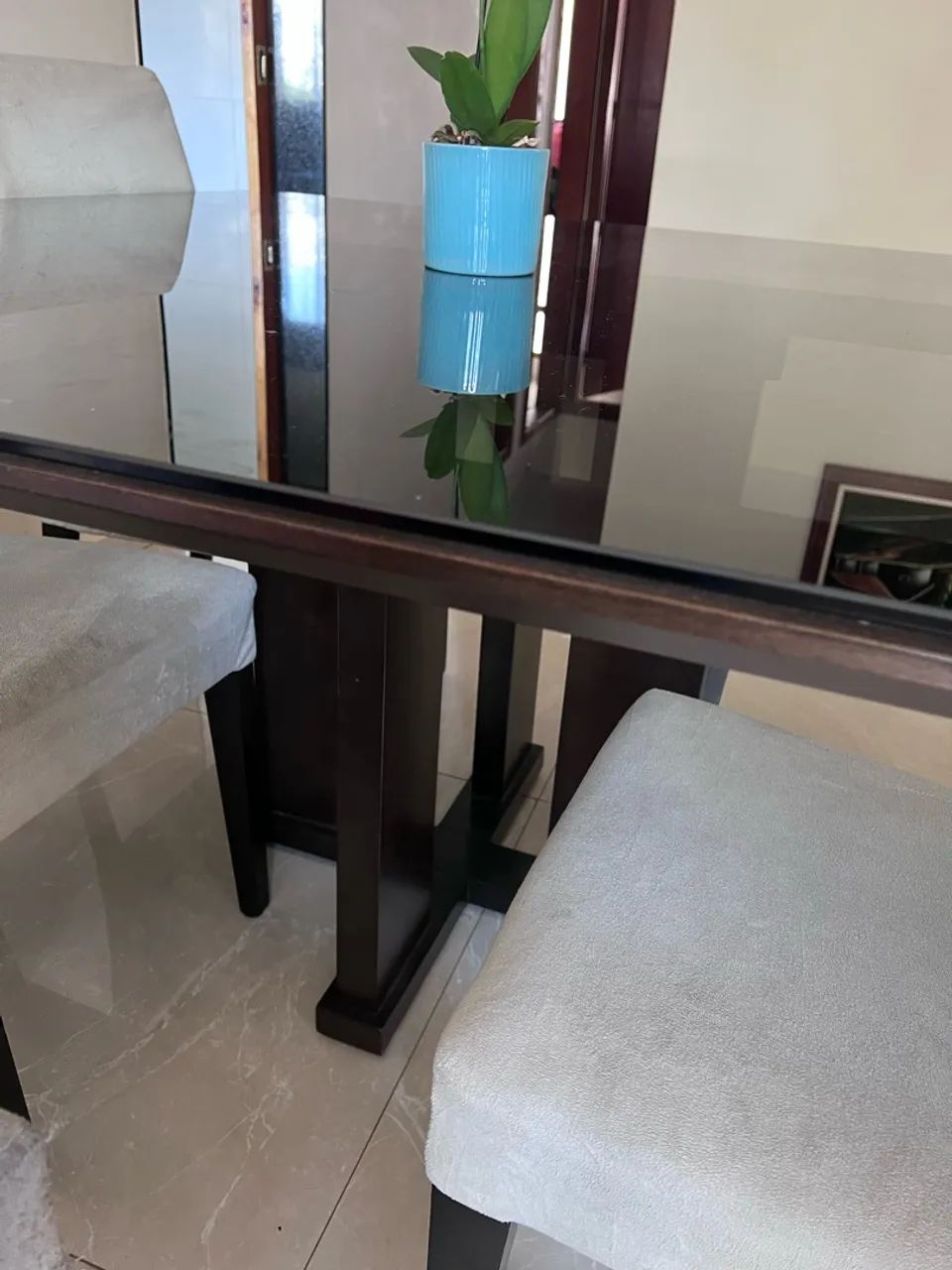 Mesa de jantar com 4 cadeiras - Foto 4