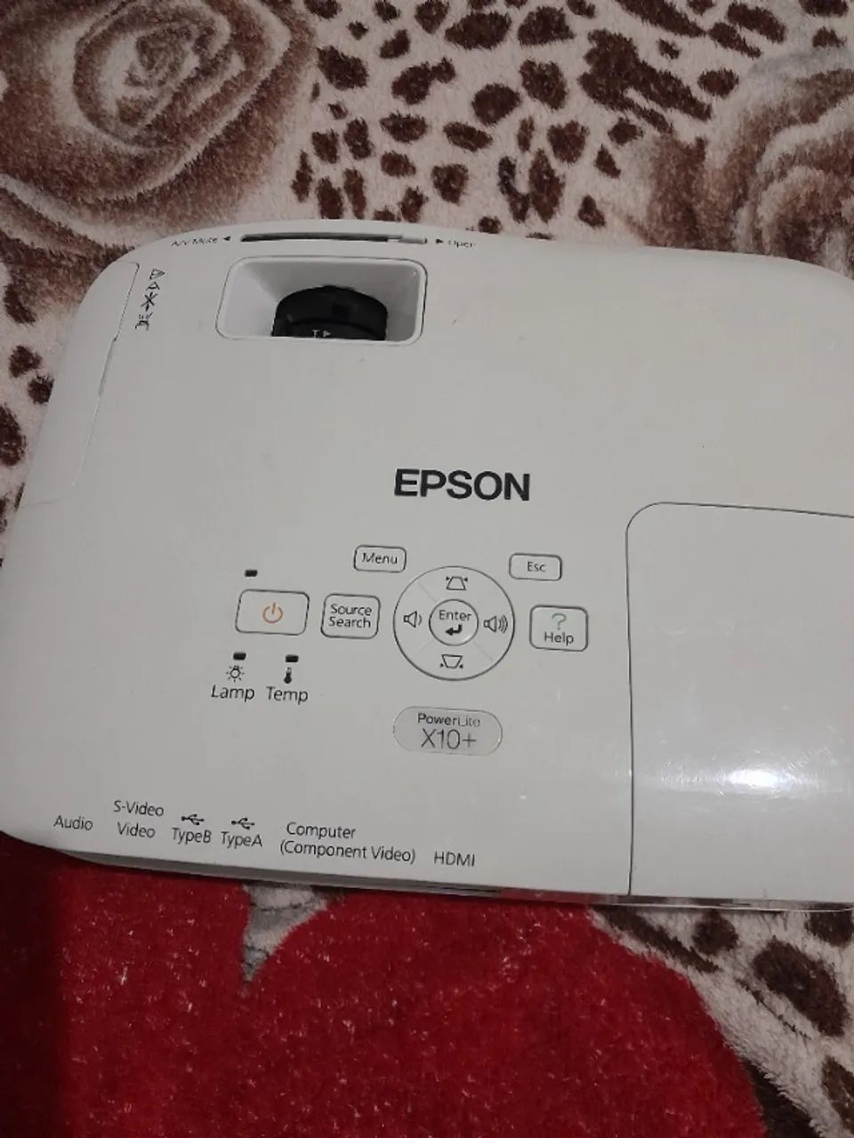 Projetor epson powerlite x10+ funcionando perfeitamente  - Foto 4