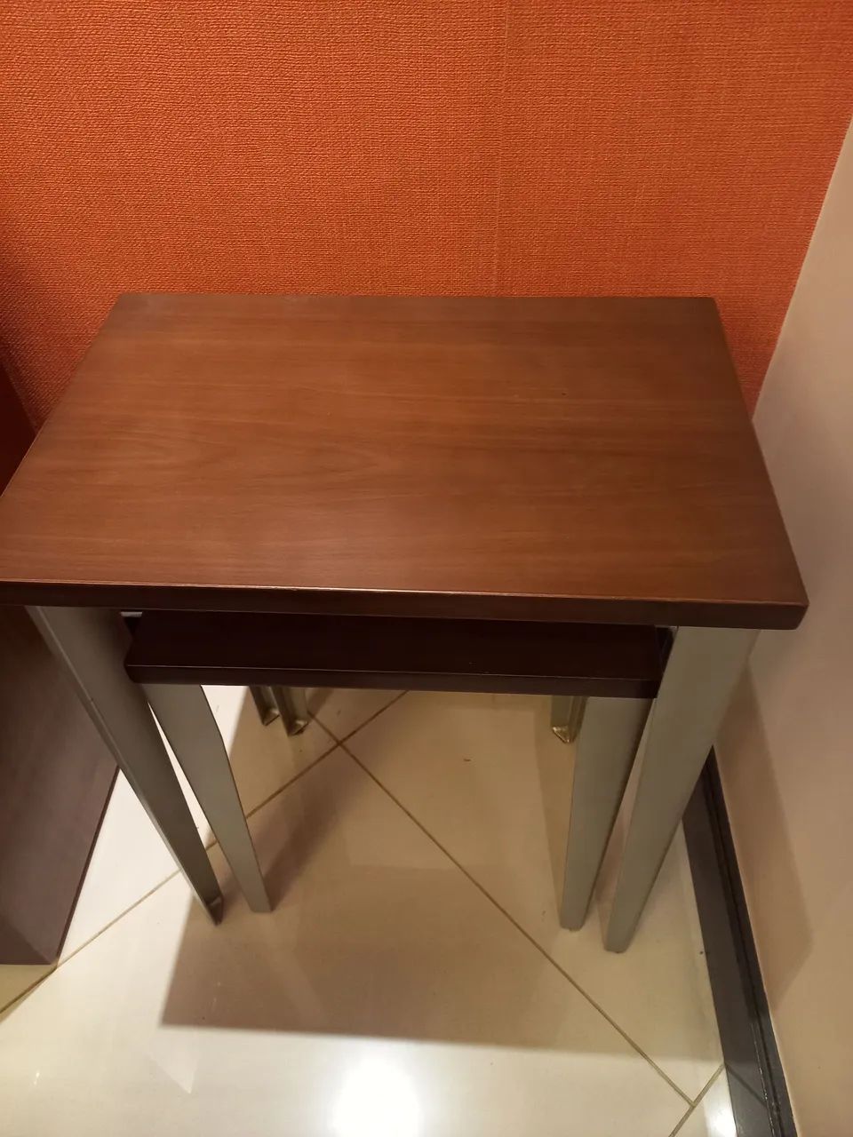 Conjunto de 3 mesas de madeira! - Foto 2