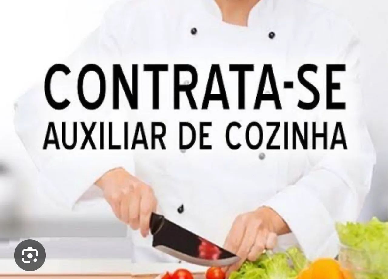 Auxiliar de cozinha 