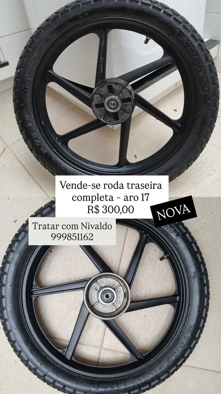 Roda traseira aro 17