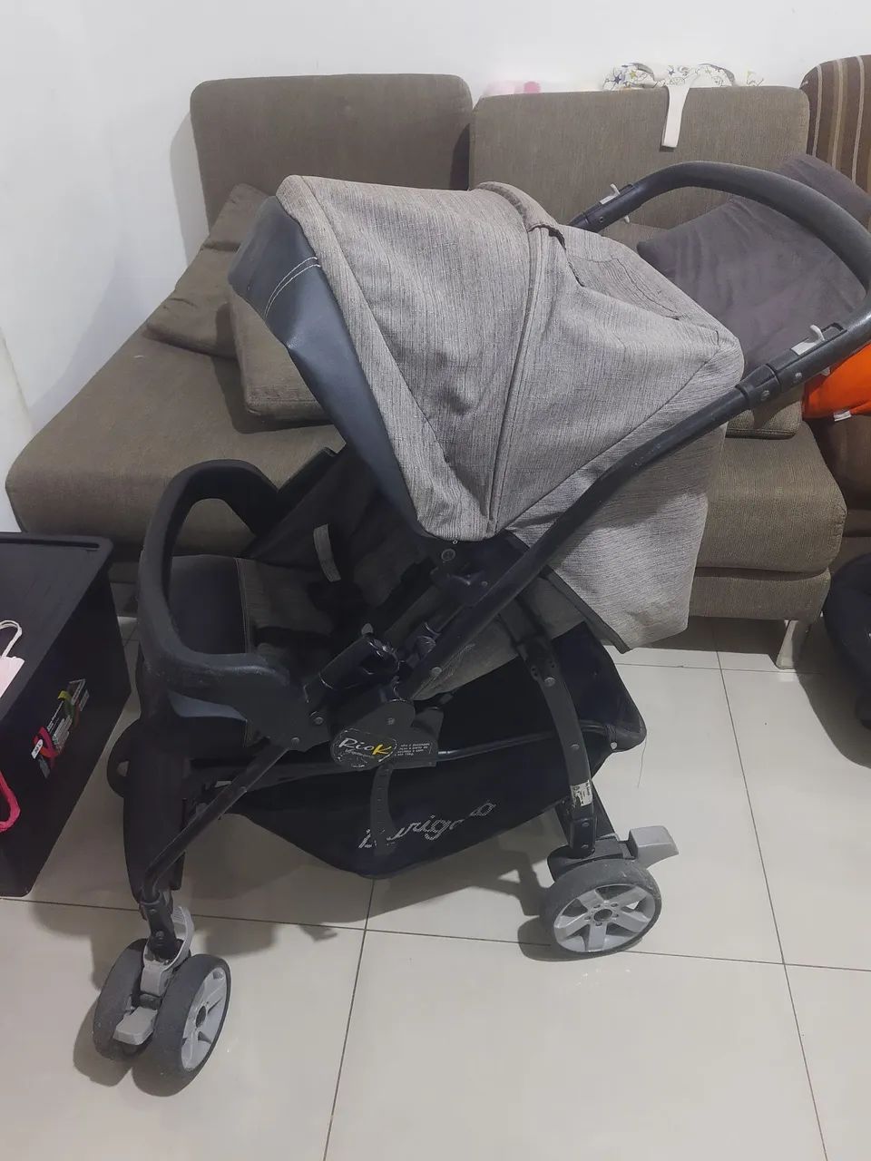 Carrinho e bebê conforto Burigotto  - Foto 4