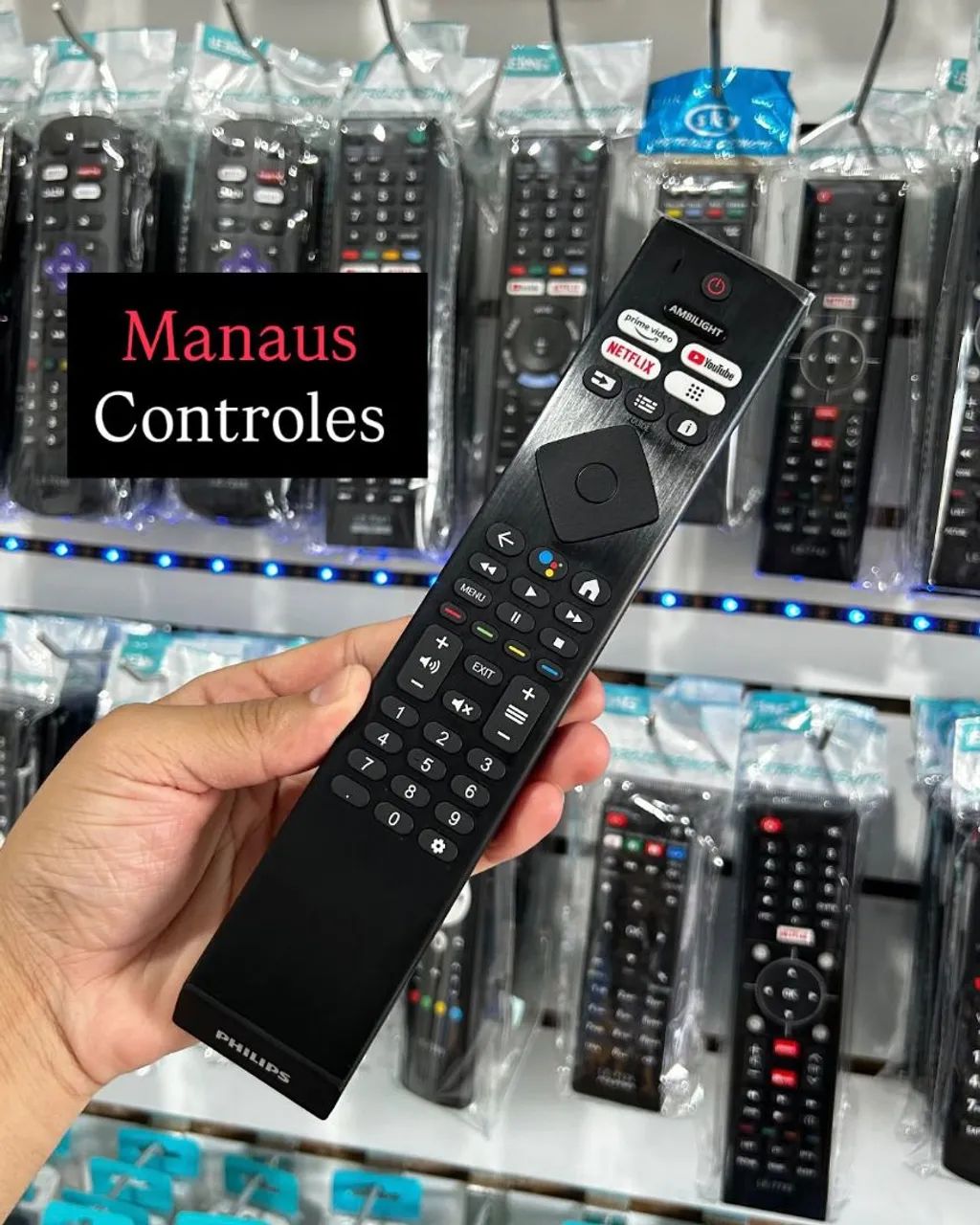 Controle Philips para tv original smart