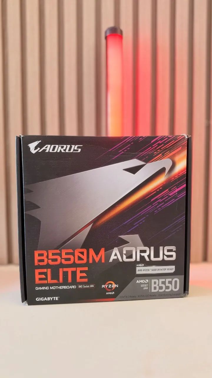 Placa mãe B550m Aorus