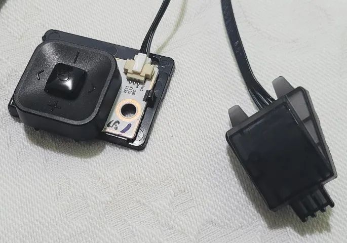 Botão + Cabo + Sensor para TV Samsung LED Curved - Foto 2