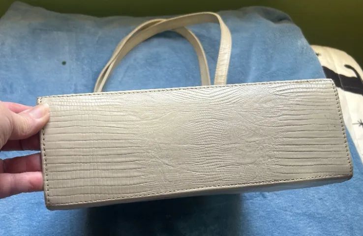Bolsa Ombro Corello Couro Legítimo Texturizado Vintage - Foto 3