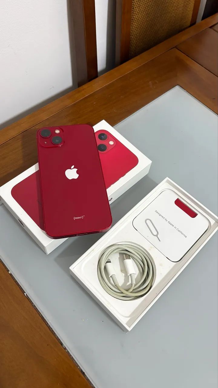 iphone 13 Vermelho 128gb - Celulares e Smartphones - Grajaú, Rio