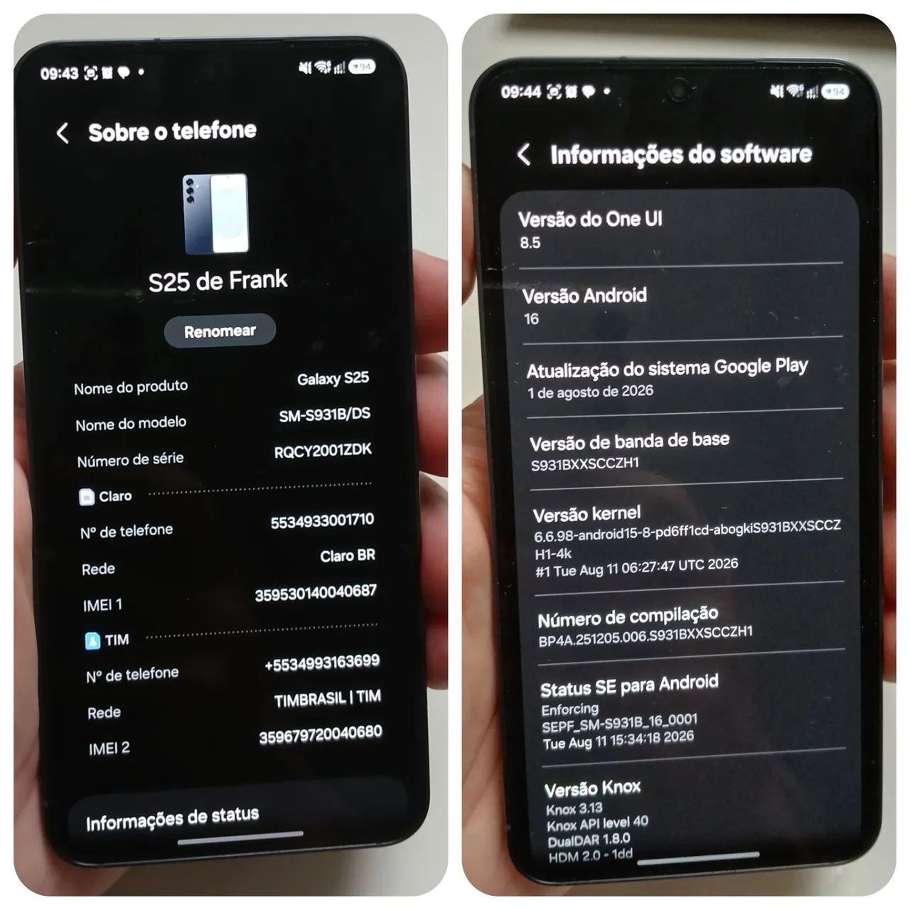 Samsung Galaxy S25 512GB Jet Black - Impecável + NF + Acessórios e Capas - Foto 2
