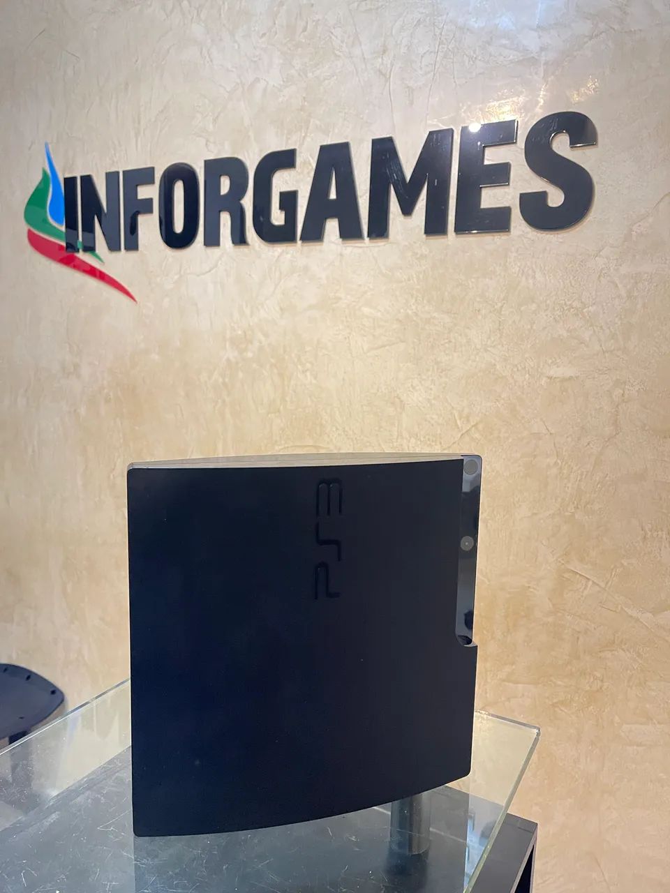 PS3 SLIM DESBLOQUEADO COM GARANTIA 