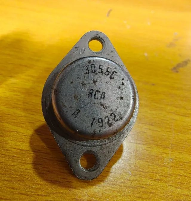 Transistor 2n3055 RCA original  - Foto 2