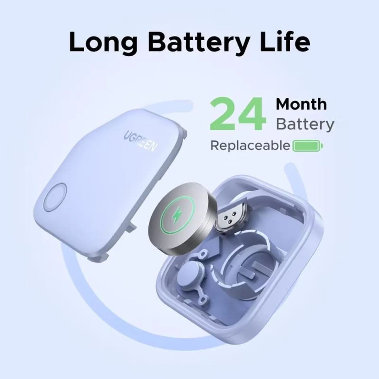 Rastreador Smart Tag Bluetooth Ugreen Chaves Mala Pet IOS - Foto 3