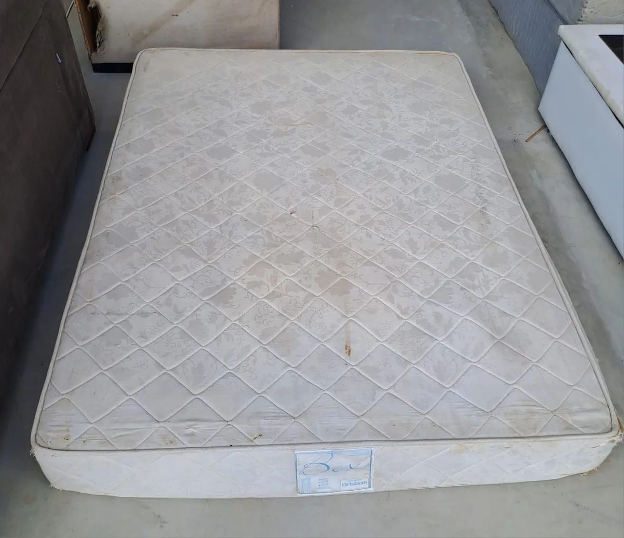 BASE CAMA BOX ORTOBOM 