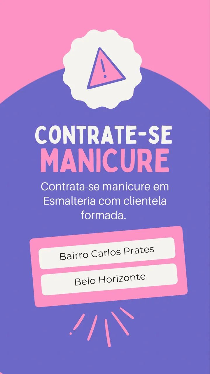 Vaga de emprego 