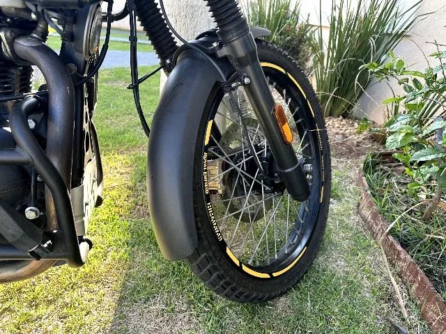 Royal Enfield Himalayan 411 nova e com acessórios! - Foto 5