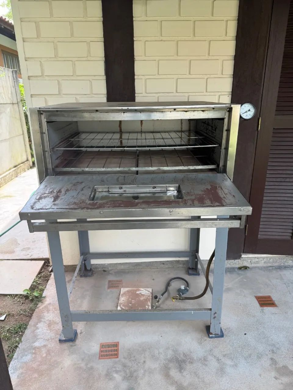 Forno a gás Tedesco Profissional com suporte  - Foto 2