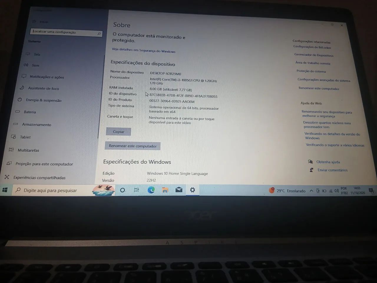 ACER ASPIRE - Foto 4