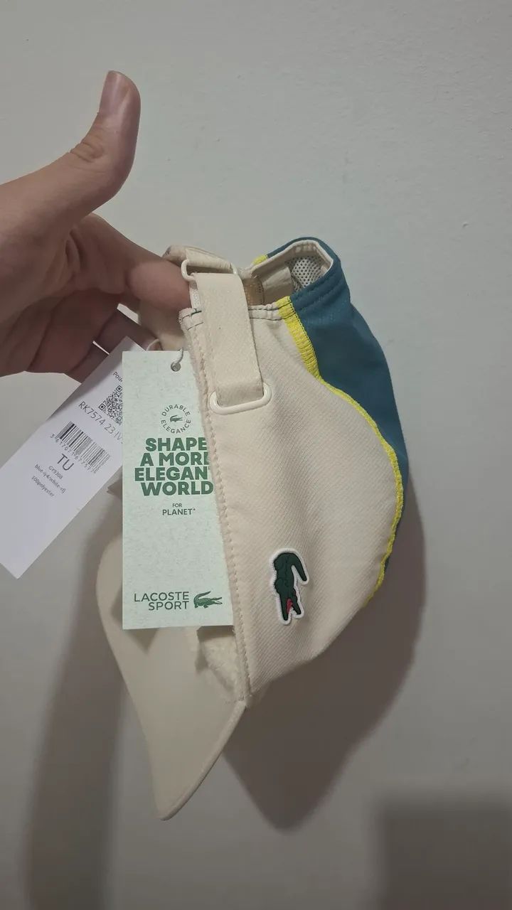 Boné lacoste color block "OPORTUNIDADE" - Foto 2
