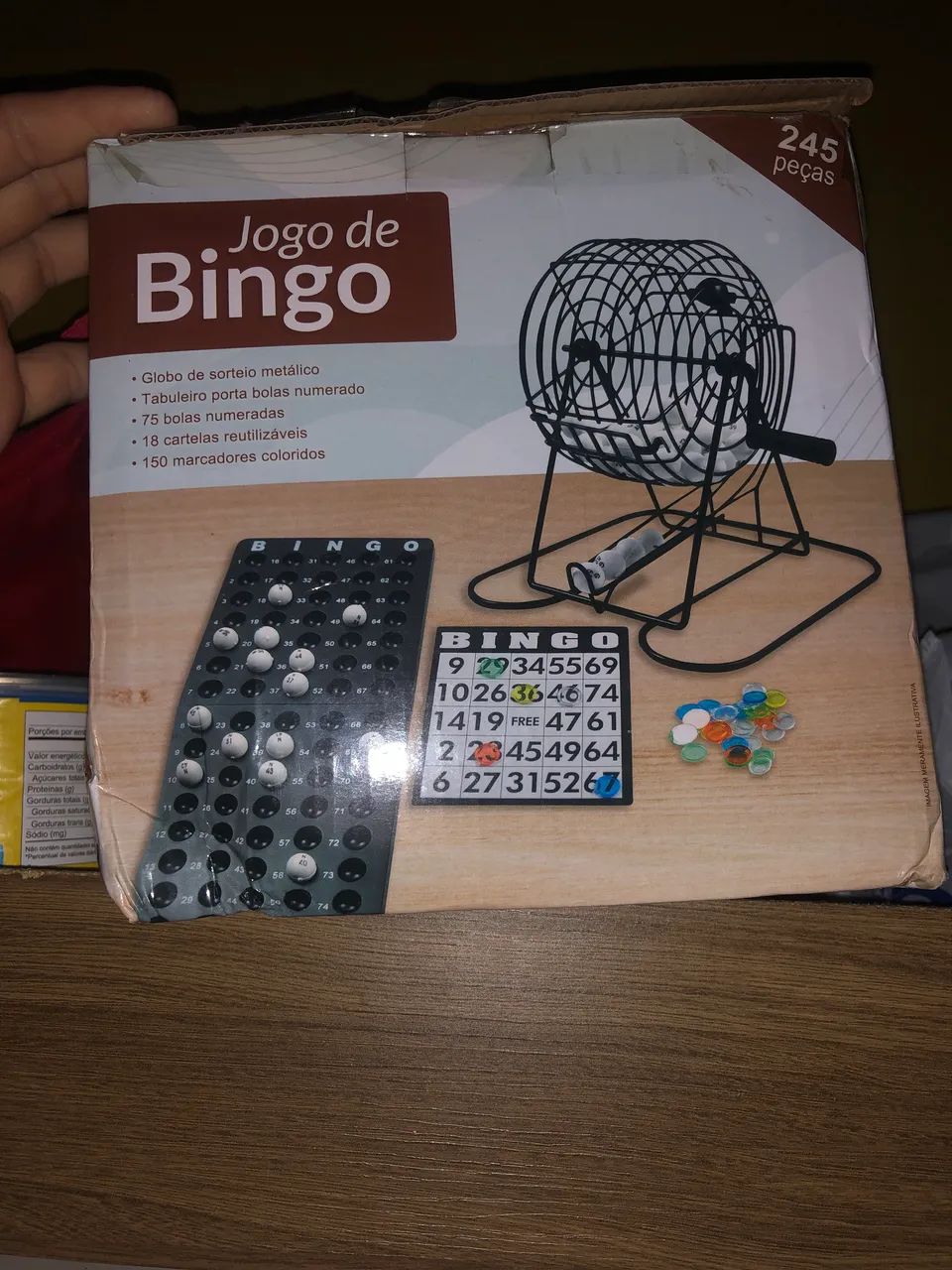 Vendo jogo de bingo 