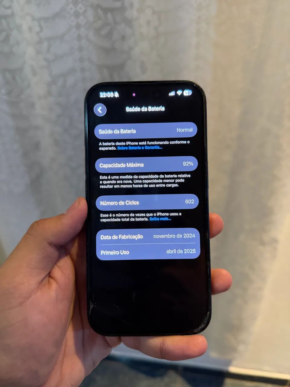 iPhone 16 128 GB - Impecável - Foto 4