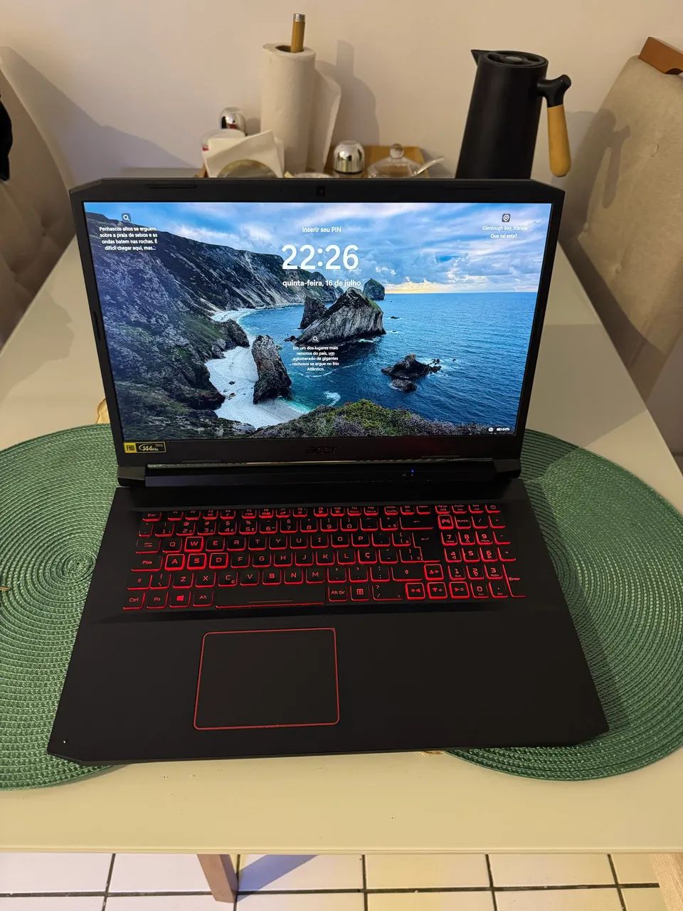 NOTEBOOK GAMER ACER NITRO 5 17 polegadas - Foto 4