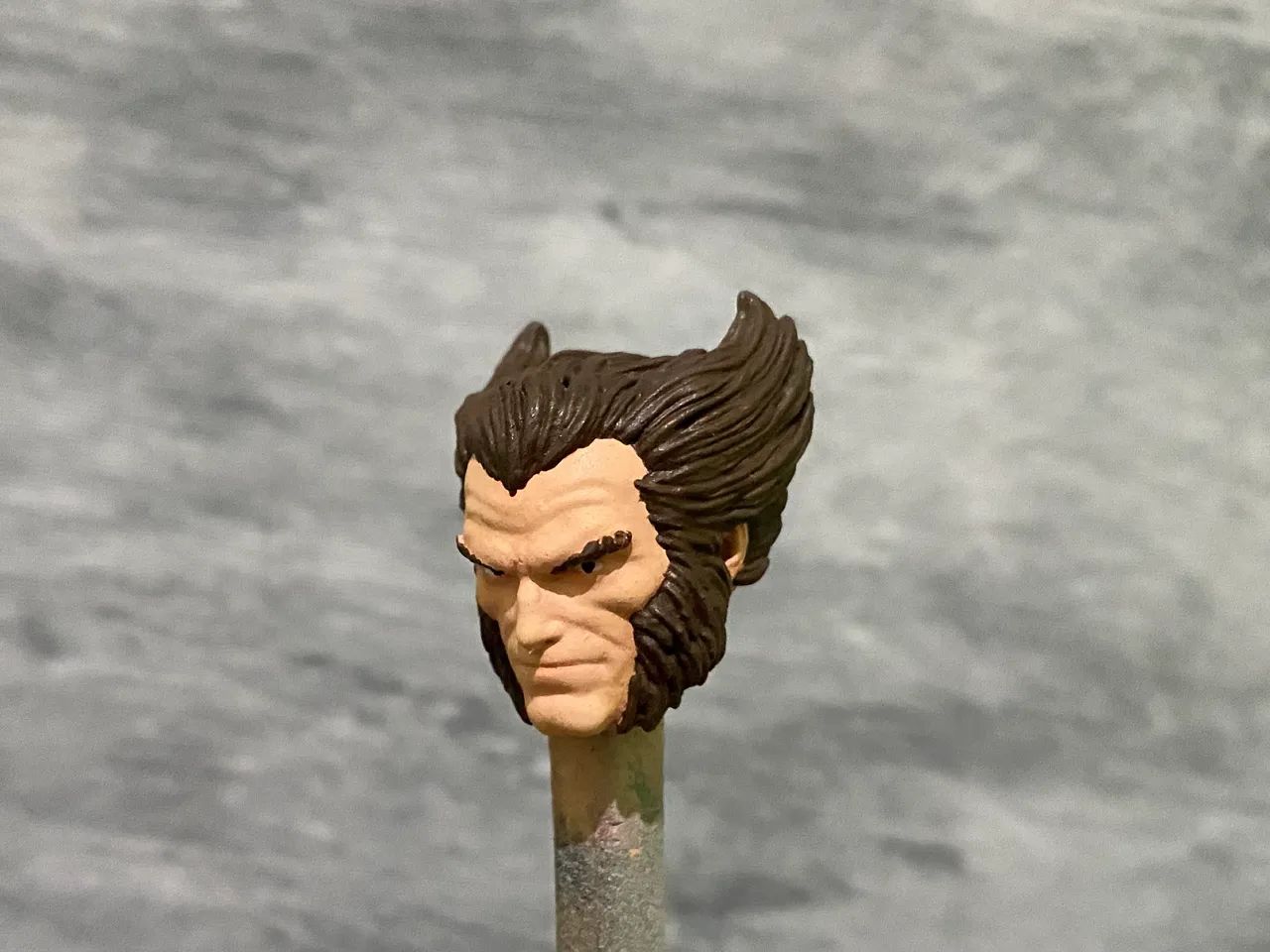 Head custom Wolverine Marvel legends action figures 1/12 - Foto 5