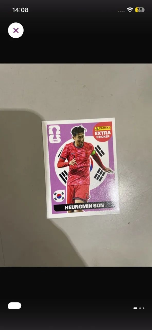 Figurinha copa 