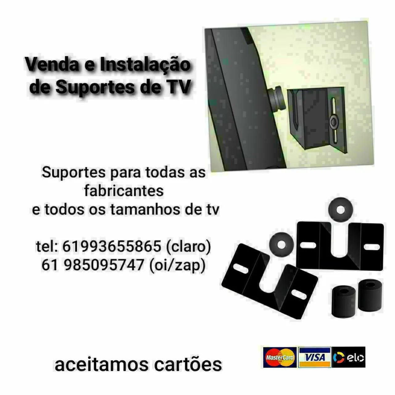 Suporte de TV (venda e instalação)
