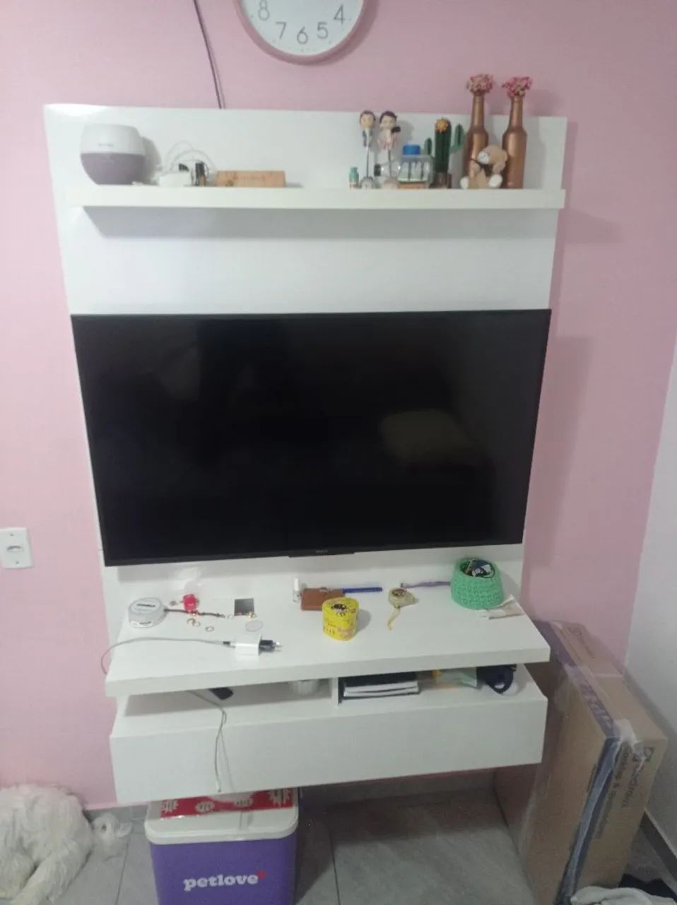 Rack com painel branco  - Foto 5