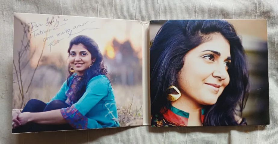 Cd Kavita Shah - Visions - Importado U.S.A. - C/ Dedicatória - Ótimo Estado - Foto 2