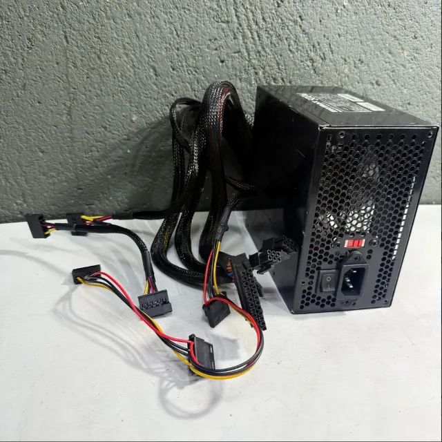 Fonte Atx 500w real led azul mymax - Foto 4