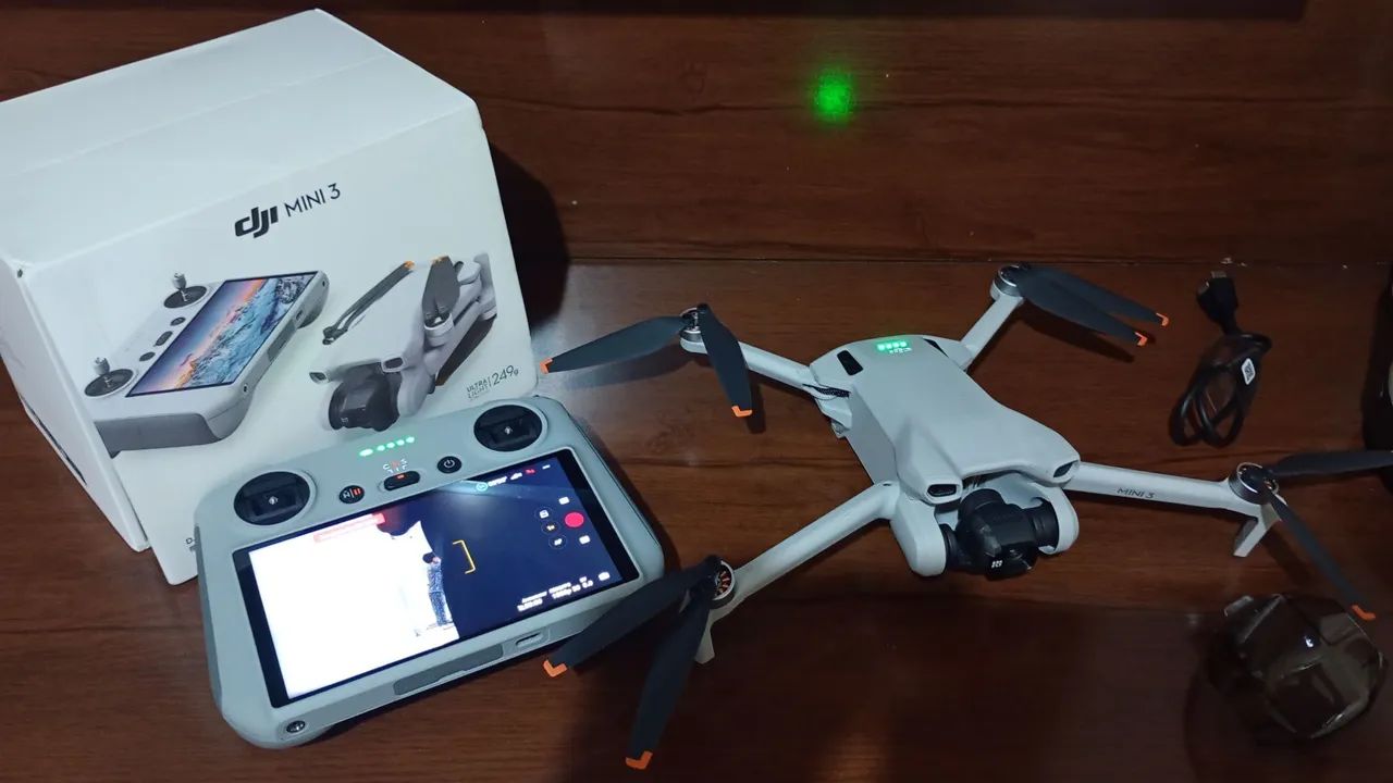 Mini 3 zero na caixa RC tela 
