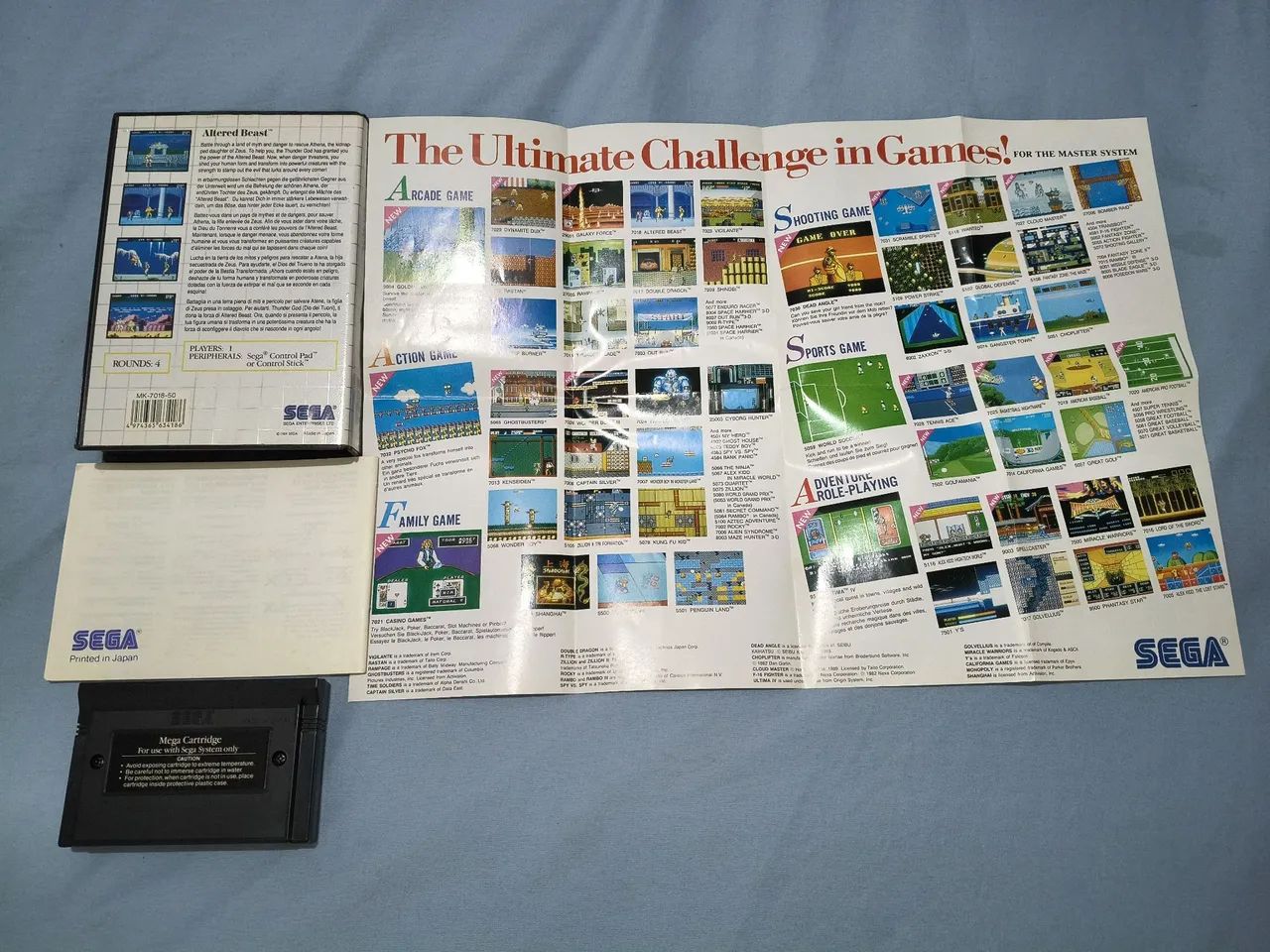 Altered Beast Master System - Foto 5