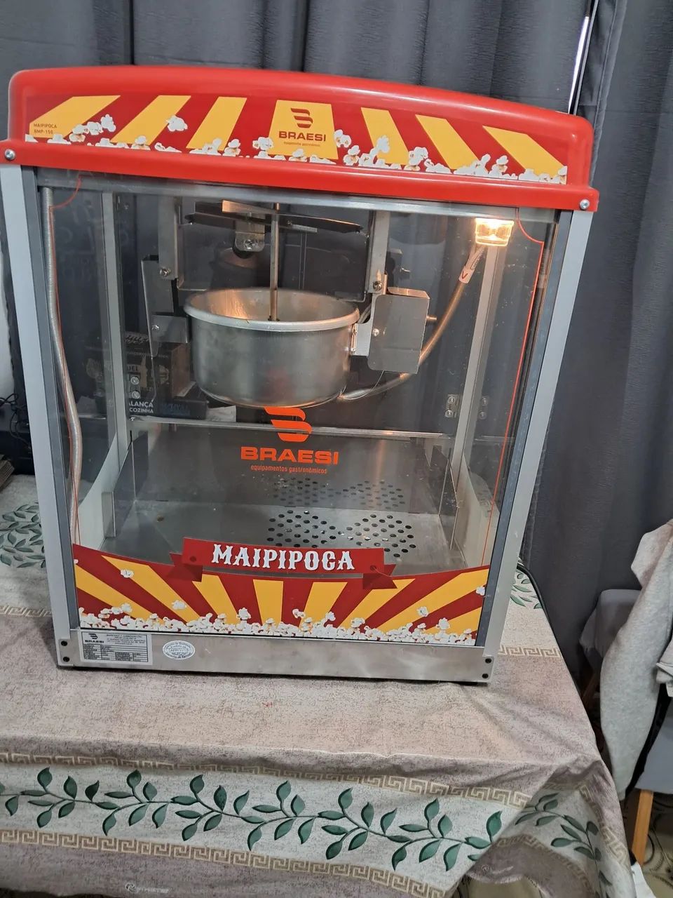 Pipoqueira profissional braesi 