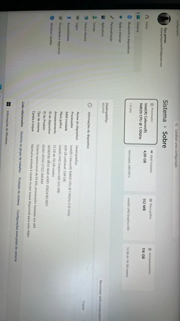 Vendo notebook semi novo  - Foto 2